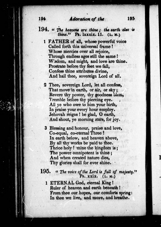 Church Psalmody: or, hymns for public worship, selected from Dr. Watts