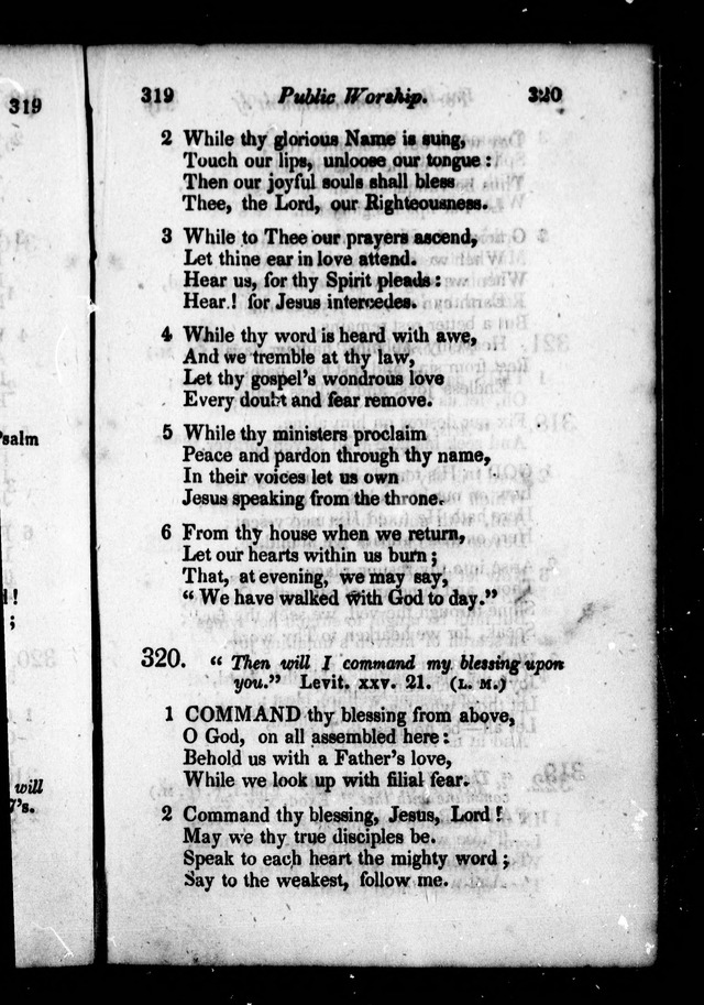 Church Psalmody: or, hymns for public worship, selected from Dr. Watts