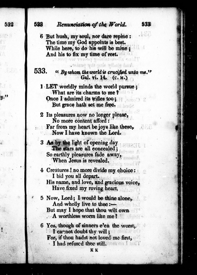 Church Psalmody: or, hymns for public worship, selected from Dr. Watts
