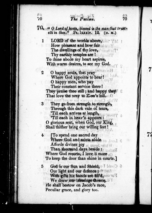 Church Psalmody: or, hymns for public worship, selected from Dr. Watts
