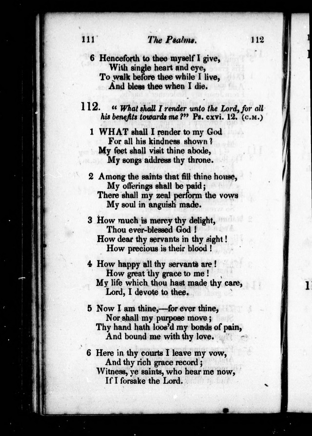 Church Psalmody: or, hymns for public worship, selected from Dr. Watts