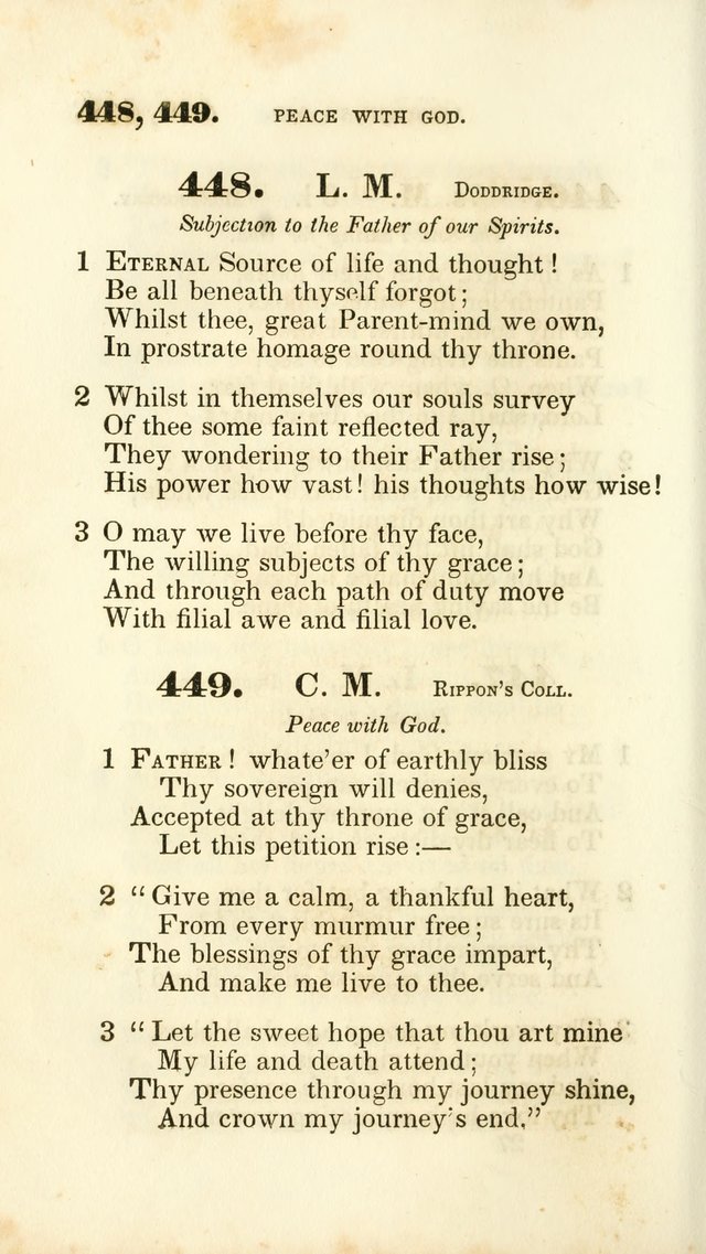 A Collection of Psalms and Hymns for the Sanctuary page 441
