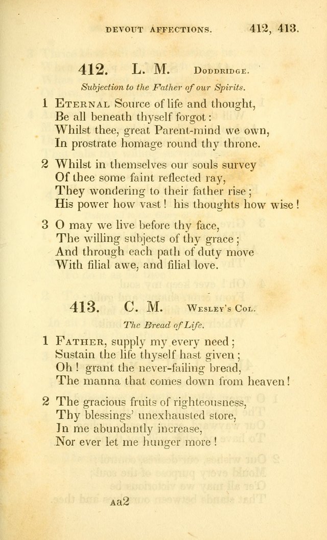 A Collection of Psalms and Hymns for Christian Worship page 306