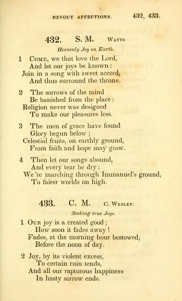 A Collection of Psalms and Hymns for Christian Worship page 320