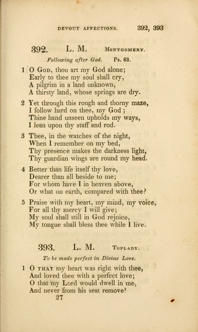 A Collection of Psalms and Hymns for Christian Worship. (3rd ed.) page 285