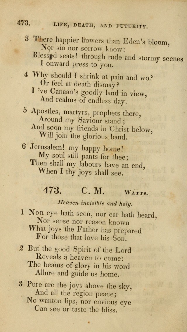 A Collection of Psalms and Hymns for Christian Worship (6th ed.) page 338