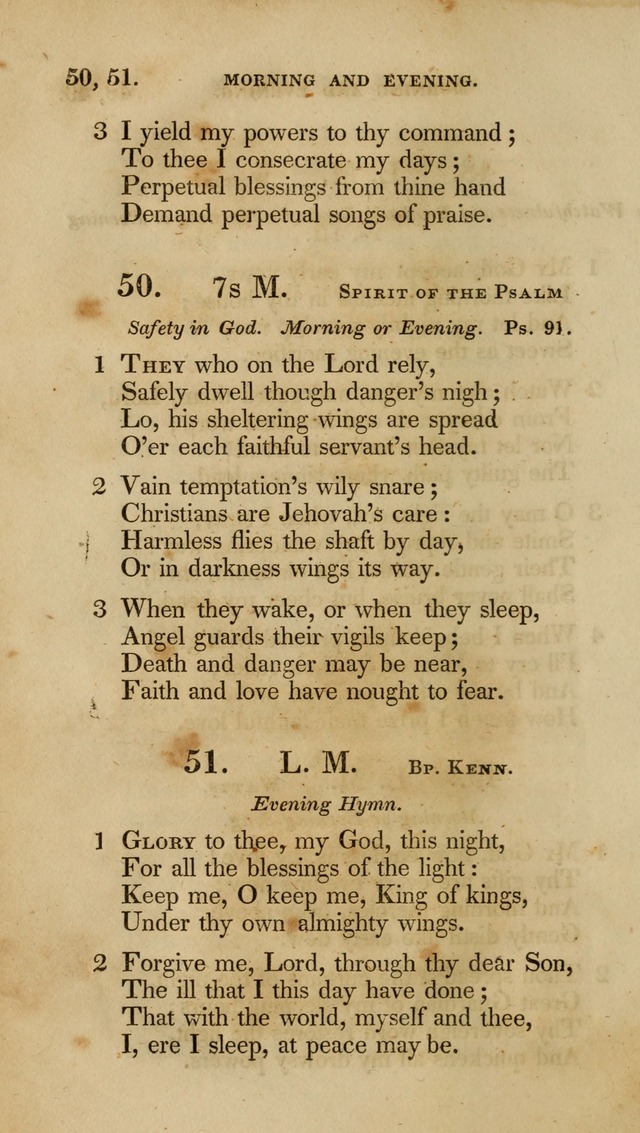 A Collection of Psalms and Hymns for Christian Worship (6th ed.) page 36