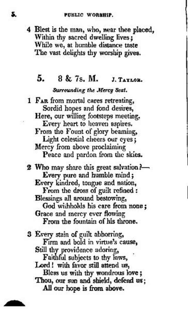 A Collection of Psalms and Hymns for Christian Worship. 16th ed. page 4