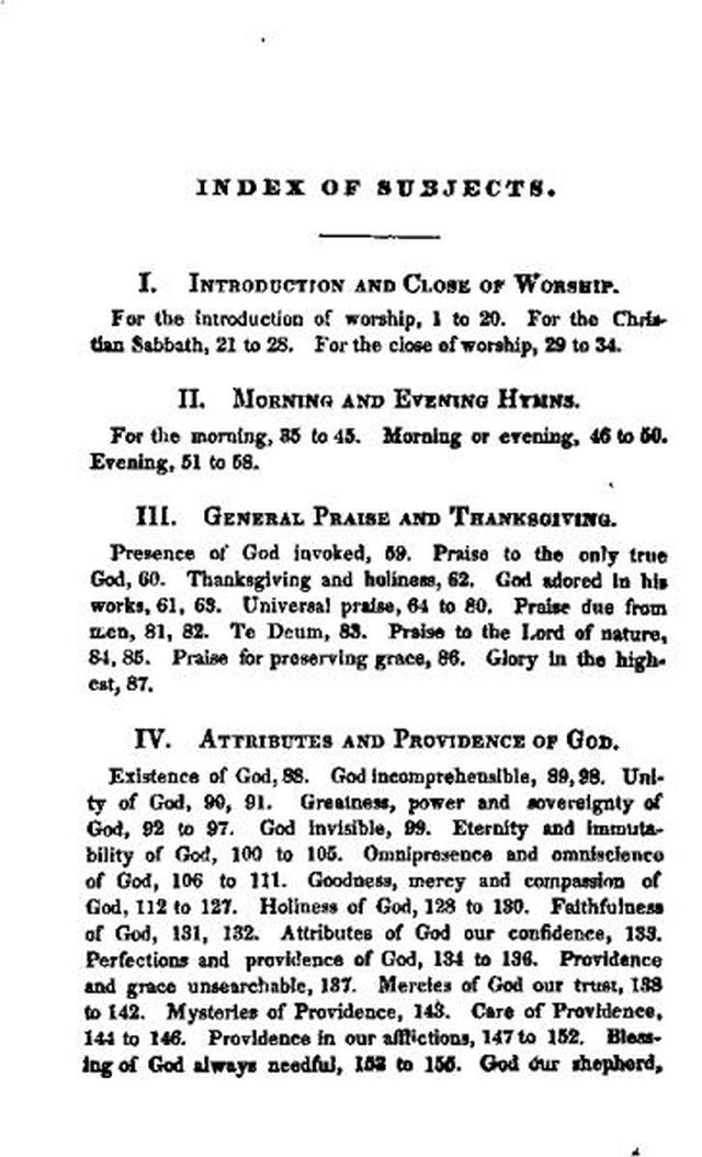 A Collection of Psalms and Hymns for Christian Worship. 16th ed. page xxx