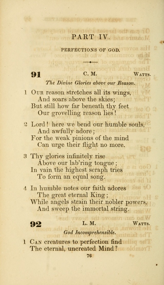 A Collection of Psalms and Hymns: from Watts, Doddridge, and others (4th ed. with an appendix) page 98