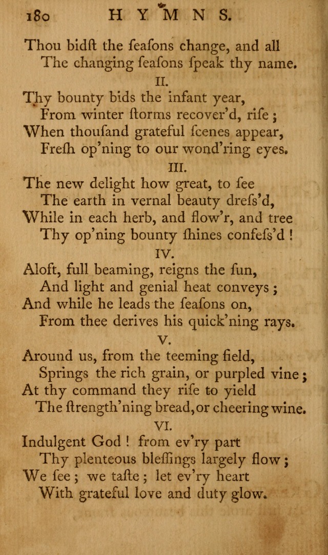 A Collection of Psalms and Hymns for Publick Worship page 176