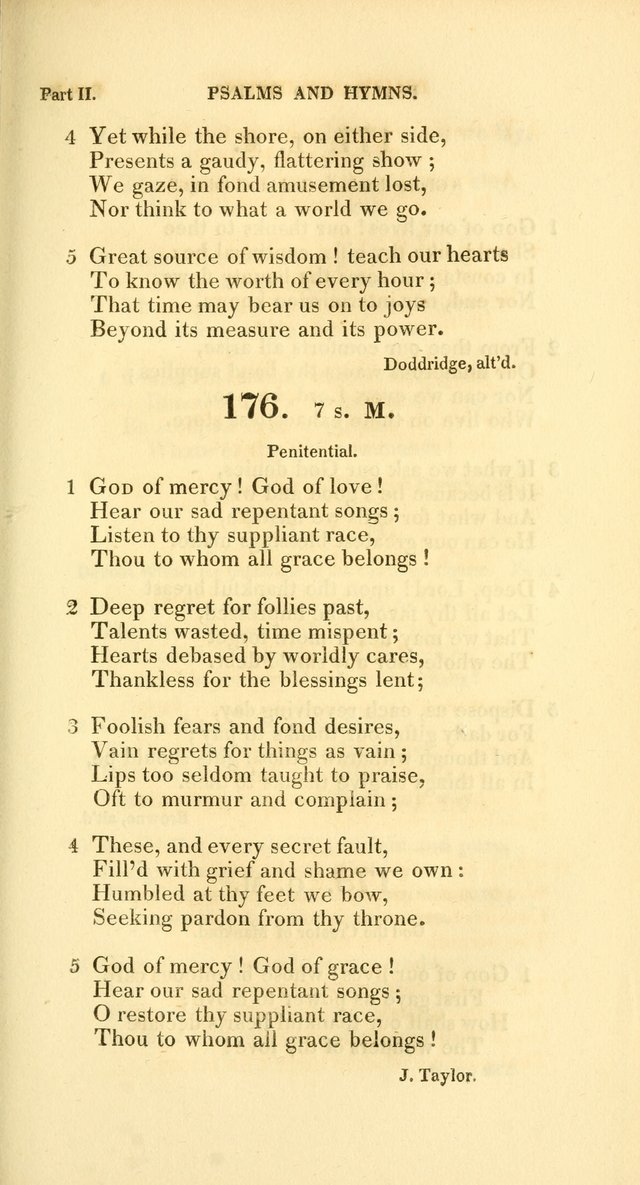 A Collection of Psalms and Hymns, for Social and Private Worship page 148