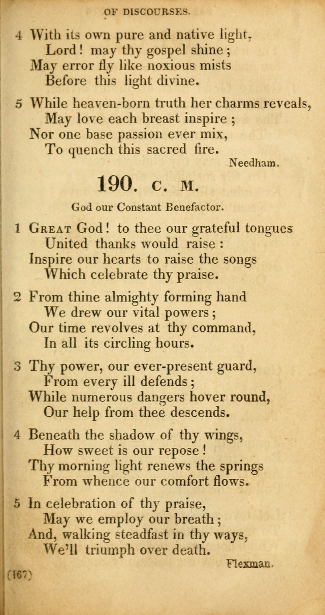 A Collection of Psalms and hymns, for social and private worship page 176