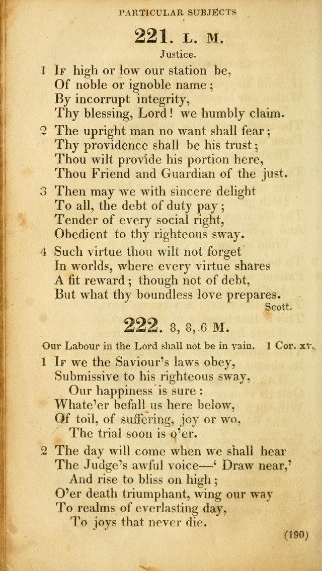 A Collection of Psalms and hymns, for social and private worship page 199