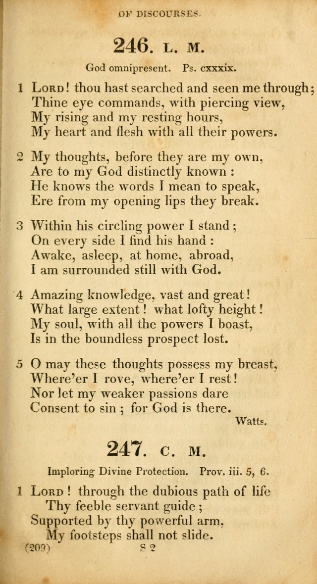 A Collection of Psalms and hymns, for social and private worship page 218