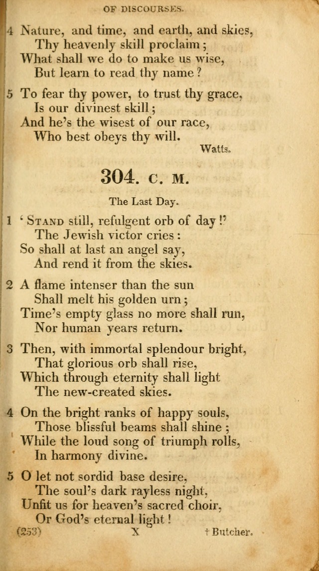 A Collection of Psalms and hymns, for social and private worship page 262