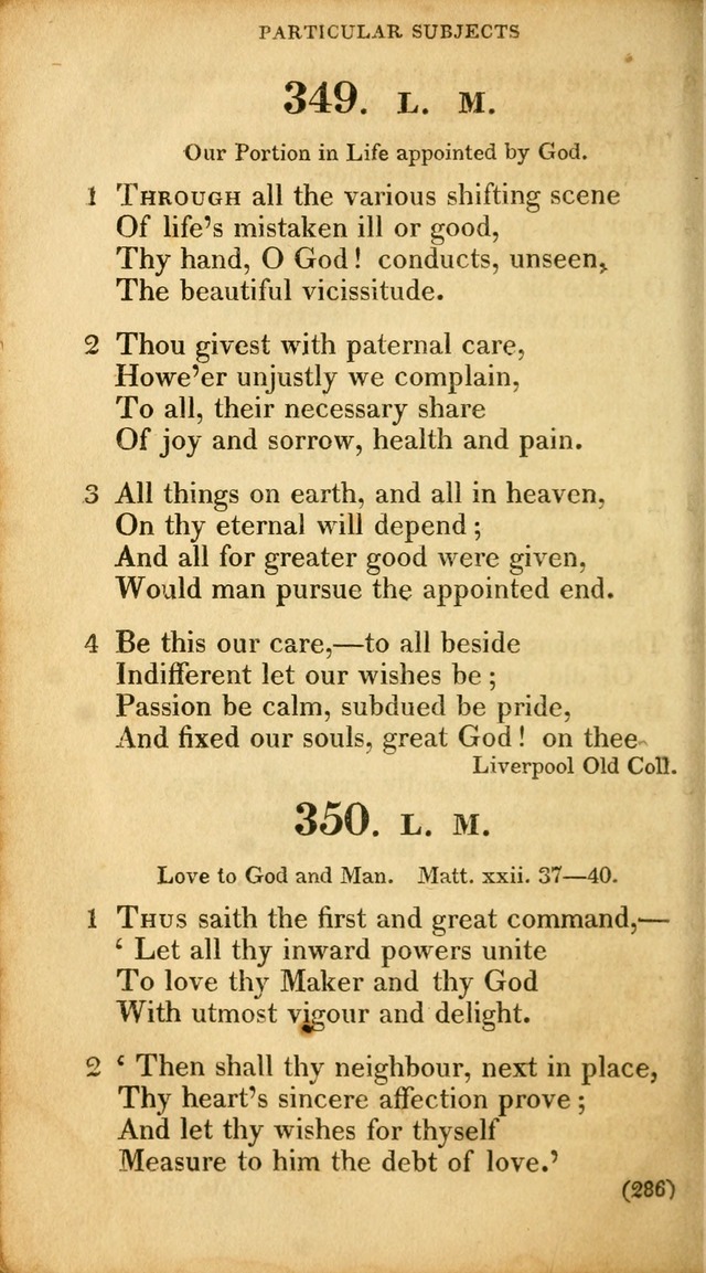 A Collection of Psalms and hymns, for social and private worship page 295