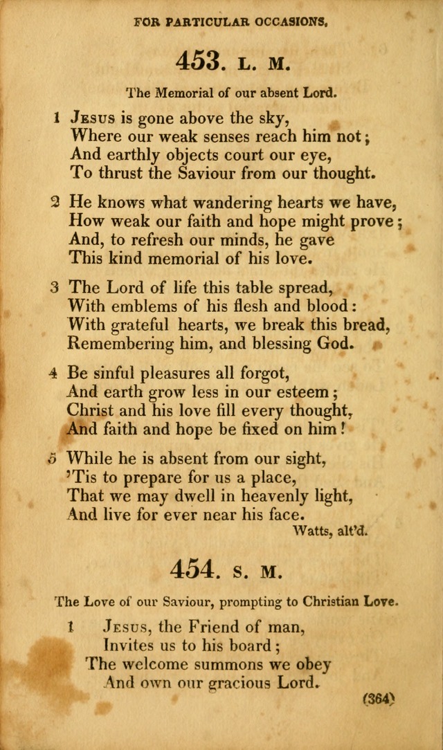 A Collection of Psalms and hymns, for social and private worship page 373