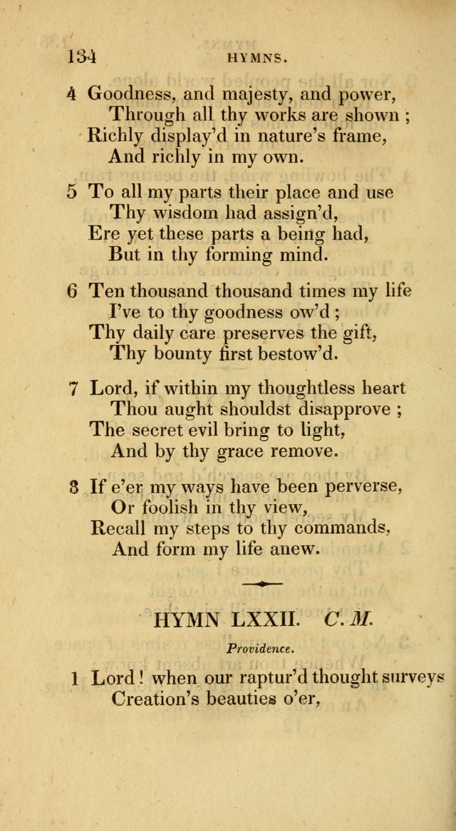 A Collection of Psalms and Hymns for Social and Private Worship page 134
