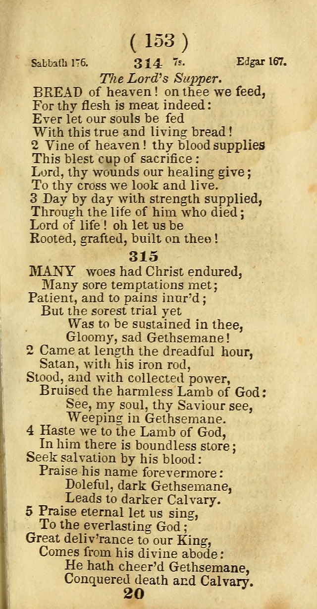 A Collection of Psalms, Hymns, and Spiritual Songs: with the music of Mason