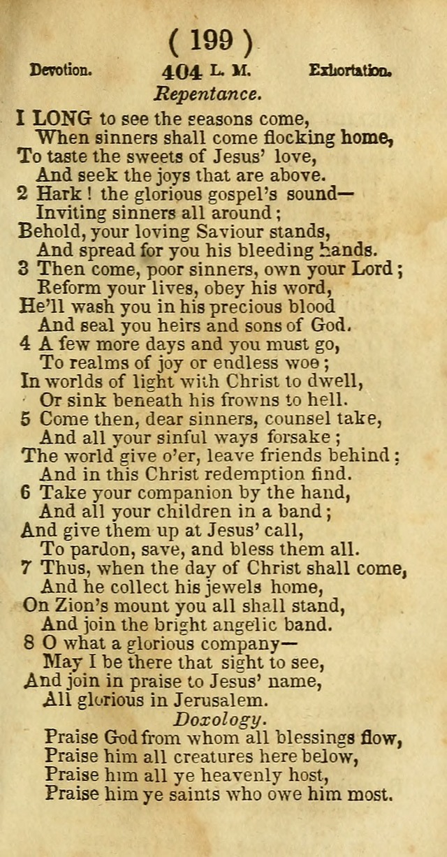 A Collection of Psalms, Hymns, and Spiritual Songs: with the music of Mason