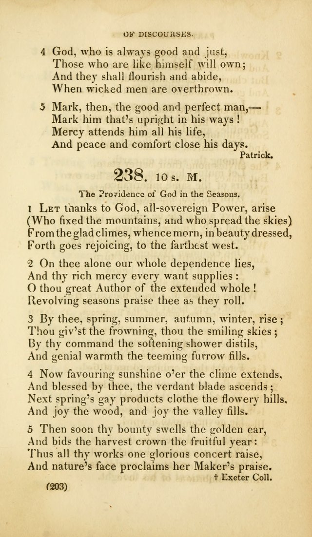 A Collection of Psalms and Hymns, for Social and Private Worship (Rev. ed.  with supplement) page 204
