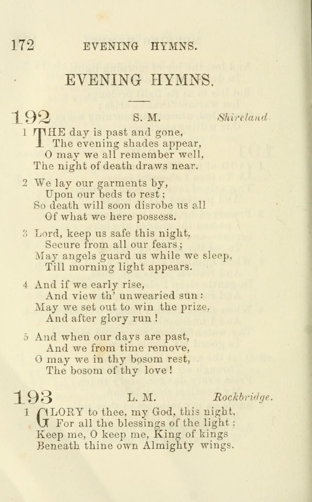 A Collection of Psalms, Hymns, and Spiritual Songs: suited to the various occasions of public worship and private devotion of the church of Christ: with an appendix of  German hymns page 170