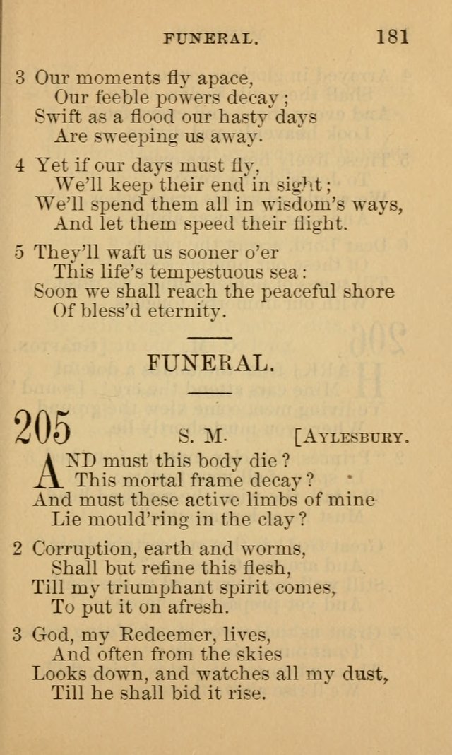 A Collection of Psalms and Hymns: suited to the various occasions of public worship and private devotion page 181