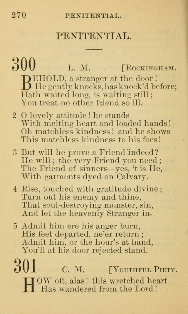 A Collection of Psalms and Hymns: suited to the various occasions of public worship and private devotion page 270
