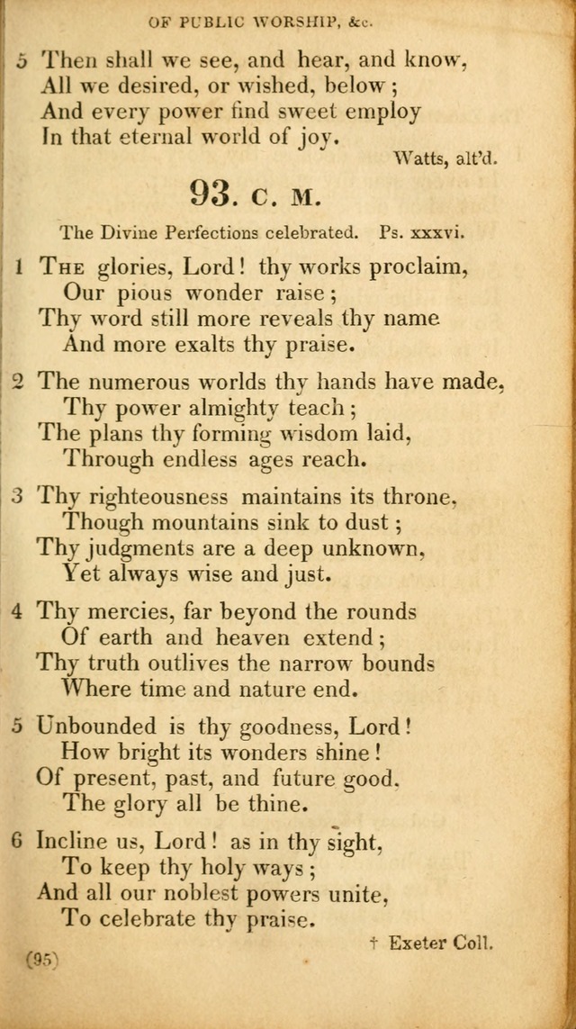 A Collection of Psalms and hymns, for social and private worship page 104