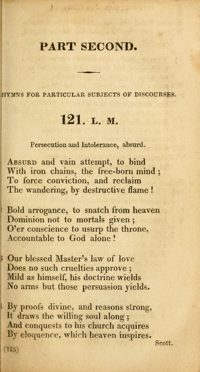 A Collection of Psalms and hymns, for social and private worship page 124