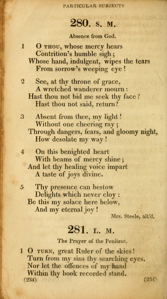 A Collection of Psalms and hymns, for social and private worship page 243