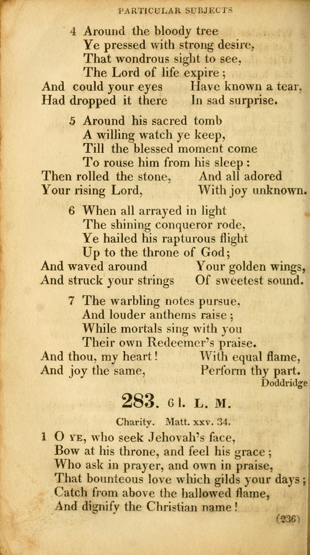 A Collection of Psalms and hymns, for social and private worship page 245