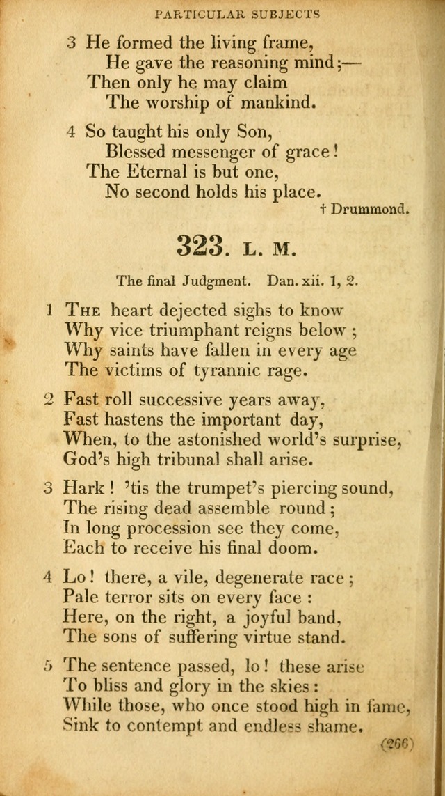 A Collection of Psalms and hymns, for social and private worship page 275