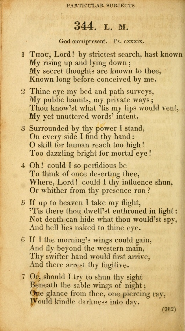 A Collection of Psalms and hymns, for social and private worship page 291