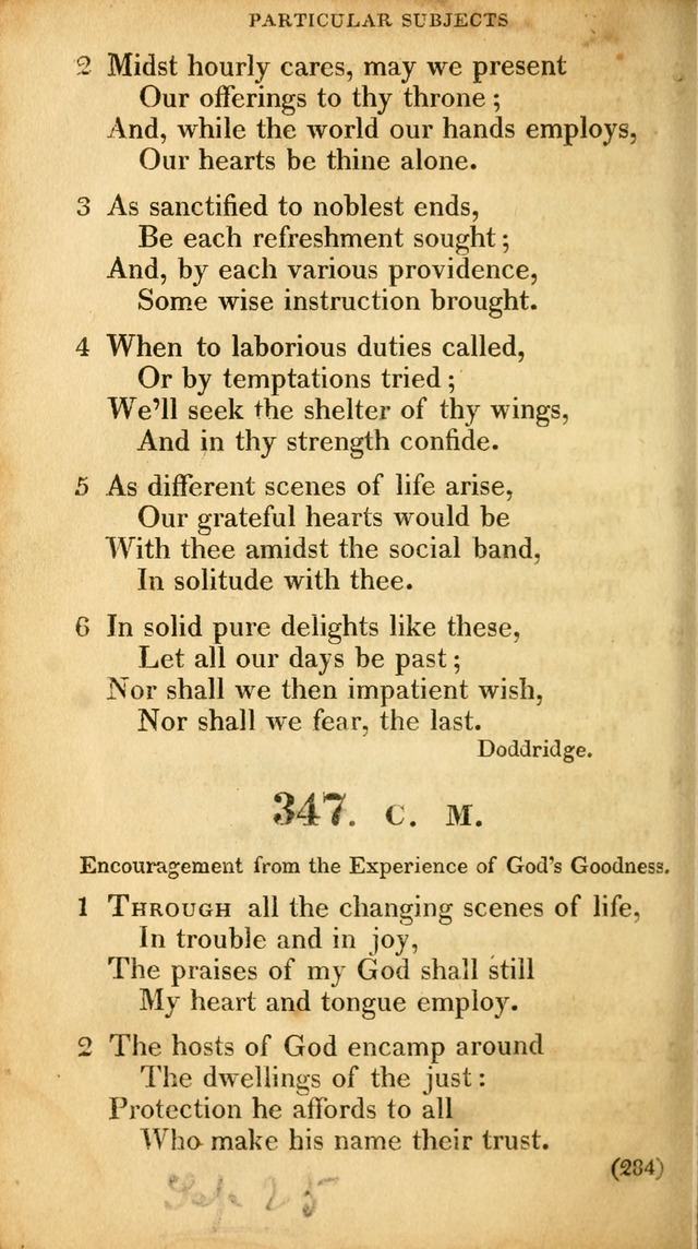A Collection of Psalms and hymns, for social and private worship page 293