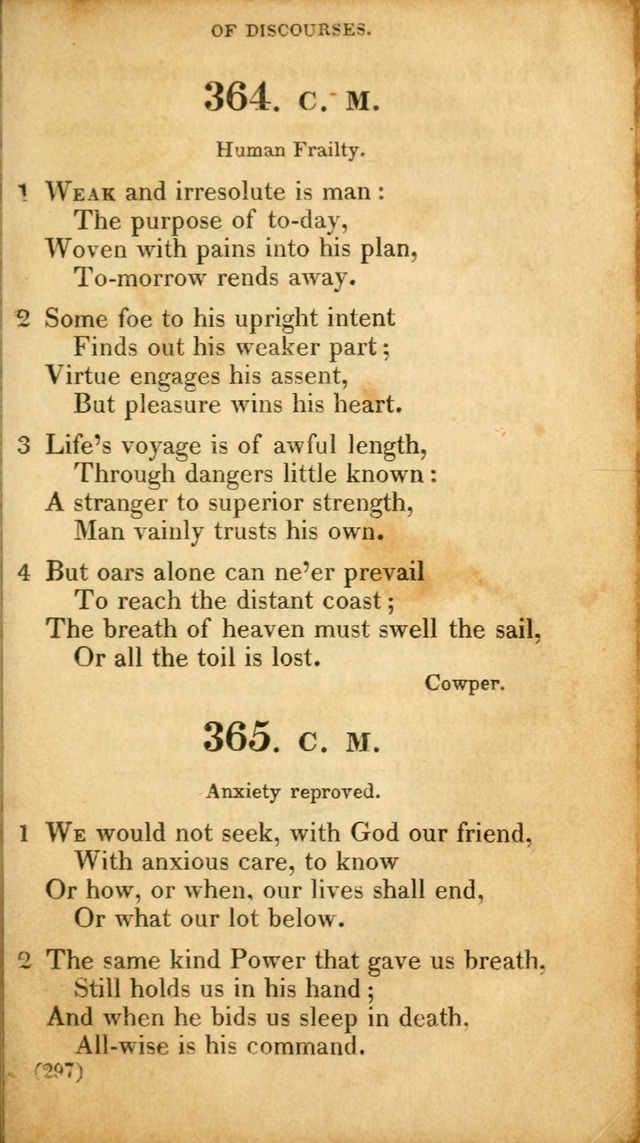 A Collection of Psalms and hymns, for social and private worship page 306