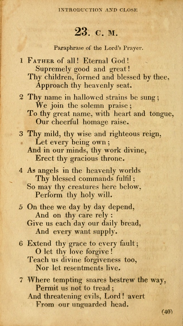 A Collection of Psalms and hymns, for social and private worship page 49