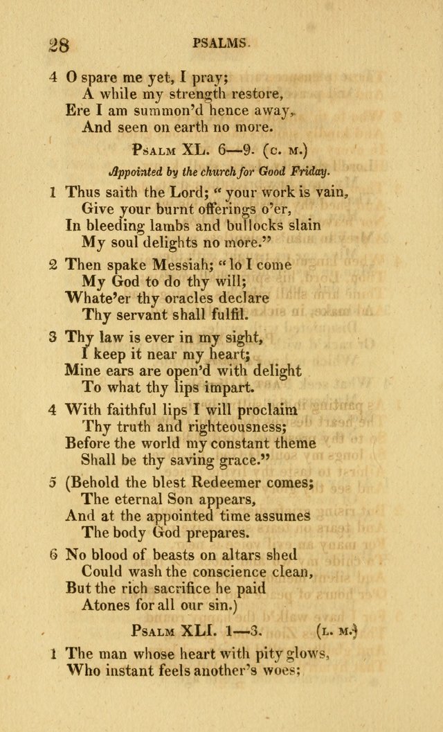 Church Poetry: being Portions of the Psalms in Verse and Hymns suited  to  the Festivals and Fasts, and Various Occasions of the Church page 45