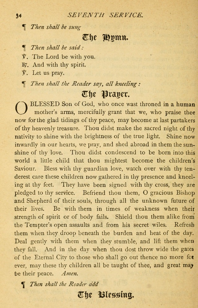 The Church Porch: a service book and hymnal for Sunday schools (Revised and enlarged edition) page 35