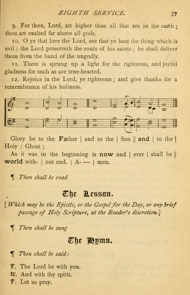 The Church Porch: a service book and hymnal for Sunday schools (Revised and enlarged edition) page 38