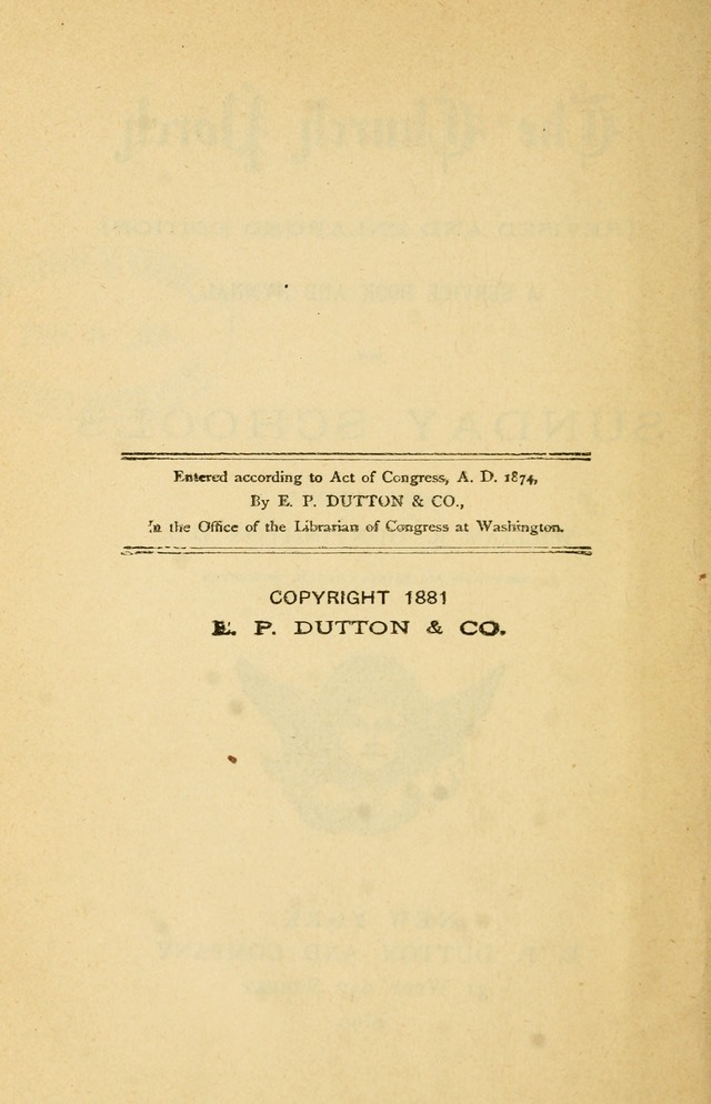 The Church Porch: a service book and hymnal for Sunday schools (Revised and enlarged edition) page 5
