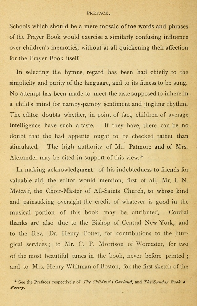 The Church Porch: a service book and hymnal for Sunday schools (Revised and enlarged edition) page 7
