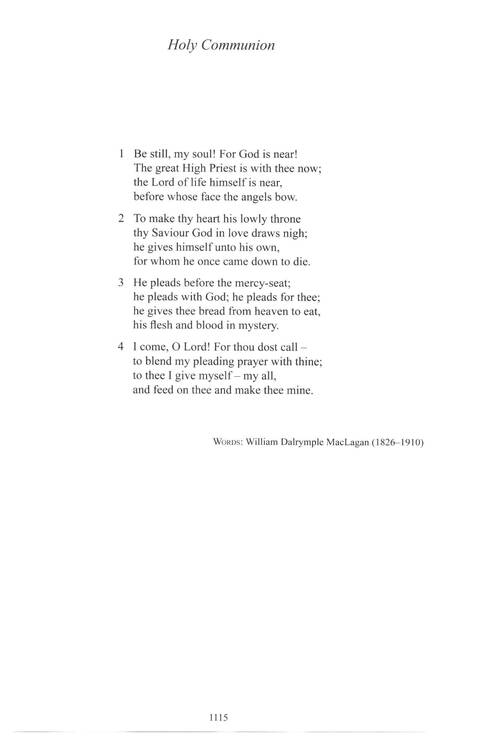CPWI Hymnal page 1107