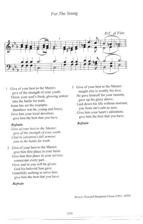 CPWI Hymnal page 1251