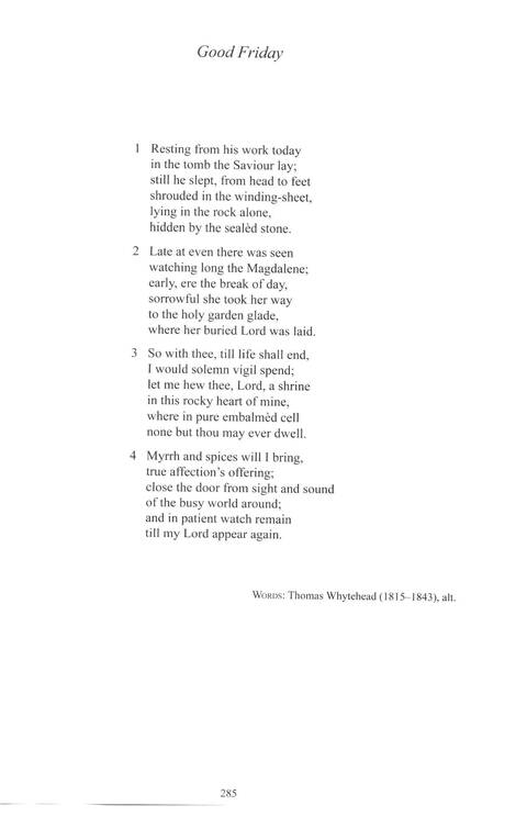 CPWI Hymnal page 281