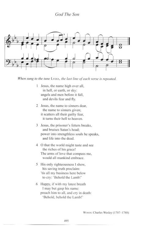 CPWI Hymnal page 491
