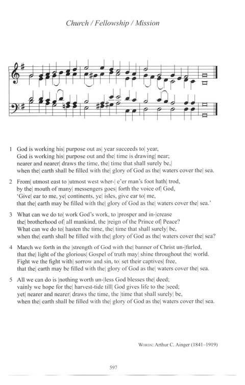CPWI Hymnal page 593