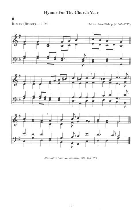 CPWI Hymnal page 6