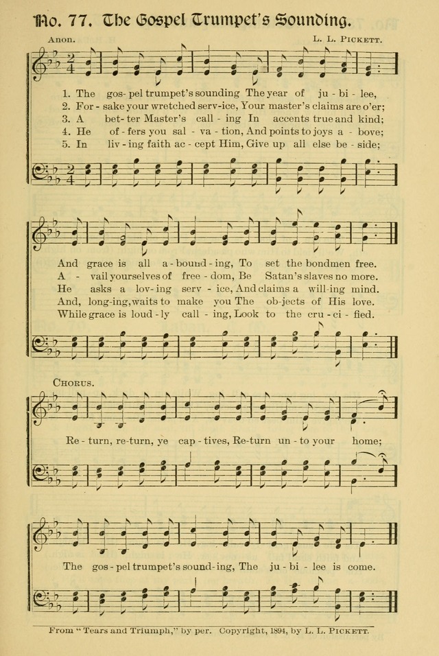 Celestial Showers No. 1, a collection of gospel songs used in Rev. I. Toliver